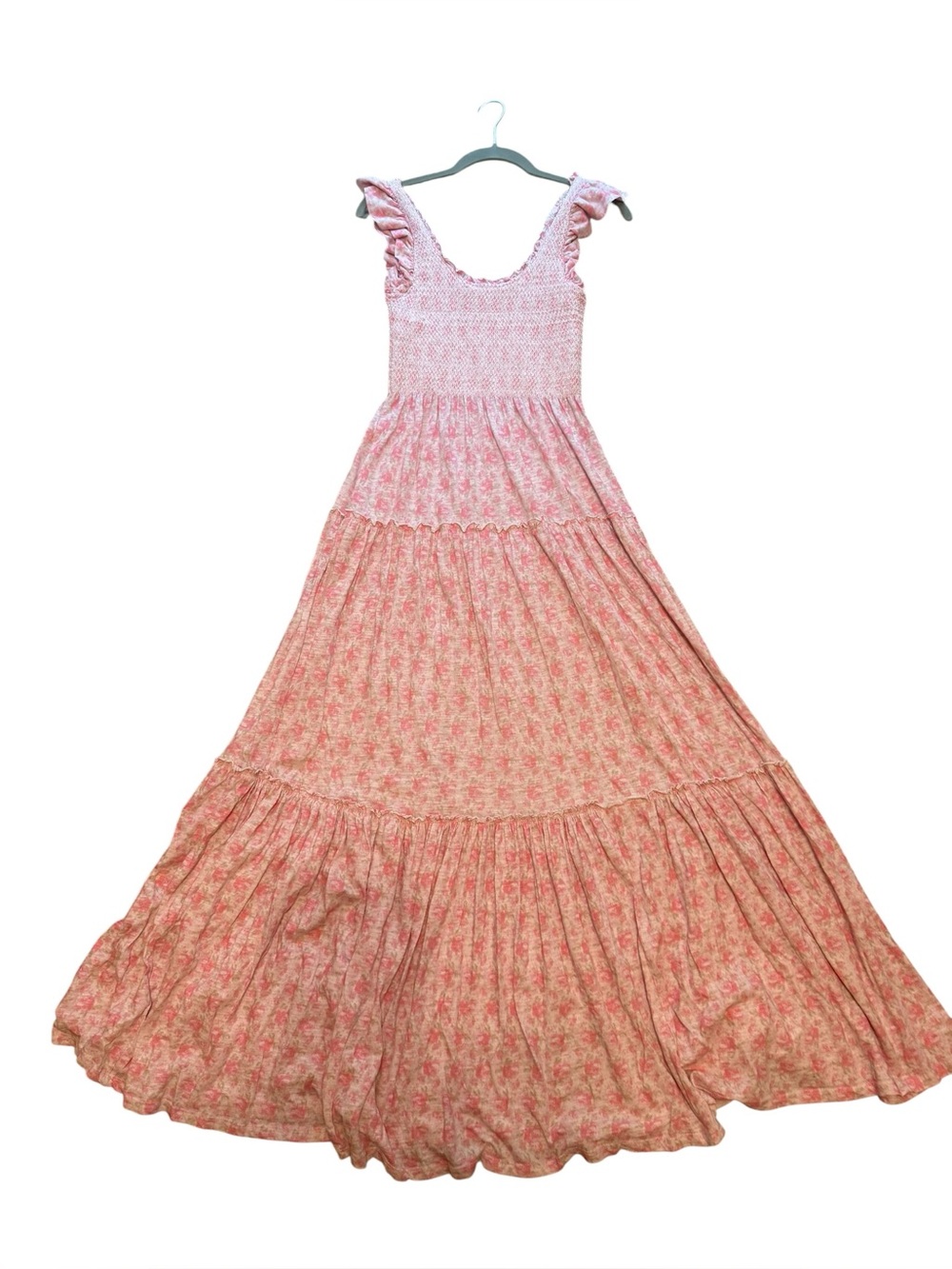 LoveShackFancy Chessie Dress in Rose Patch - Picture 3 of 12